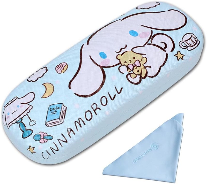 PERFECTSIGHT Store Hard Shell Eyeglasses Case, Kawaii Protective Glasses Case for Kids, Cute Eyeglass Case for Women Men Girls - Image 1